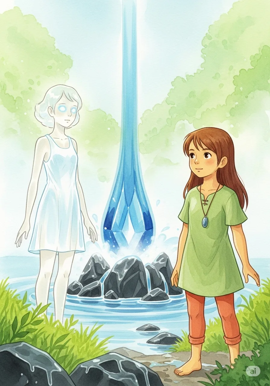 Ámina y la Cascada